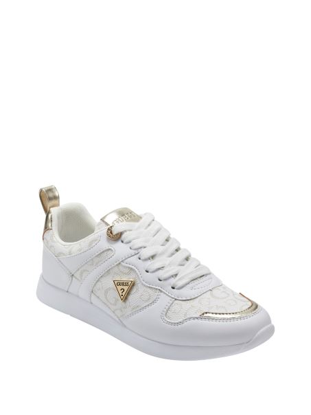 Adidasi Guess Gld-1 Gold Jolies Cu Logo