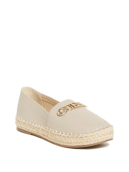 Tan Laini Logo Espadrile Guess