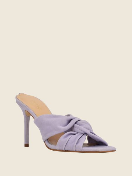 Guess Daiva Catâri Cu Toc înnodat Violet Mediu