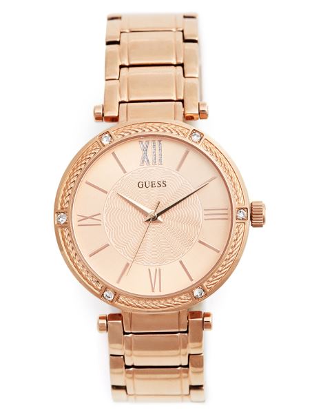 Ceas Analogic Fără Culoare Auriu Roz Ghici