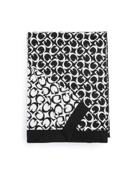 Eșarfă Cu Logo Guess Allover G Negru