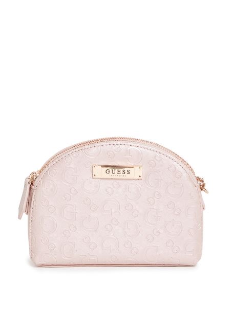 Guess Blush Sophie Crossbody Cu Fermoar Dublu