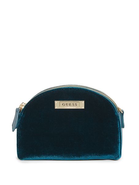 Guess Verde Sophie Cu Fermoar Dublu Crossbody