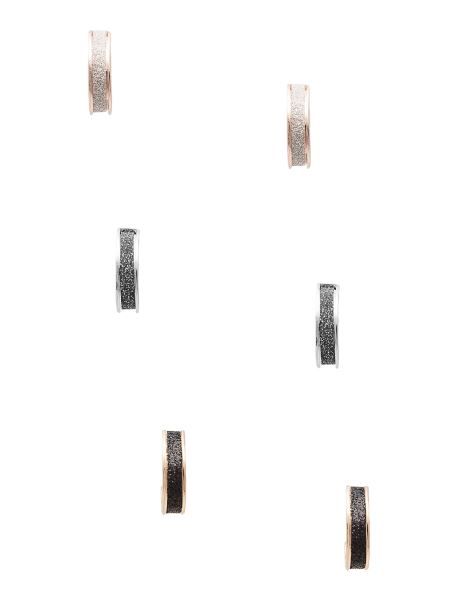 Set De Cercei Cu Cerc Cu Sclipici Multi-ton Guess