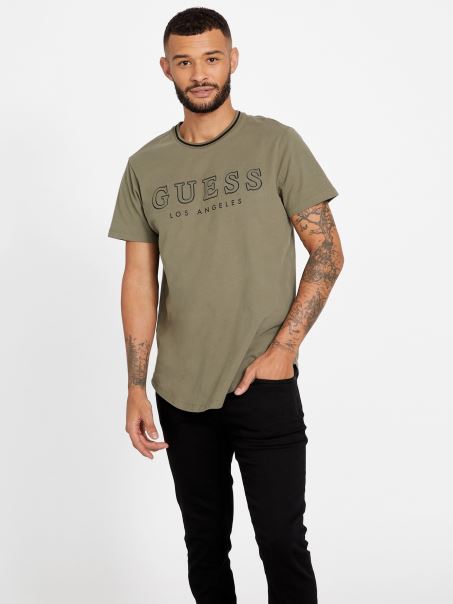 Dusty Oliver Guess Zade Tricou Cu Paragate