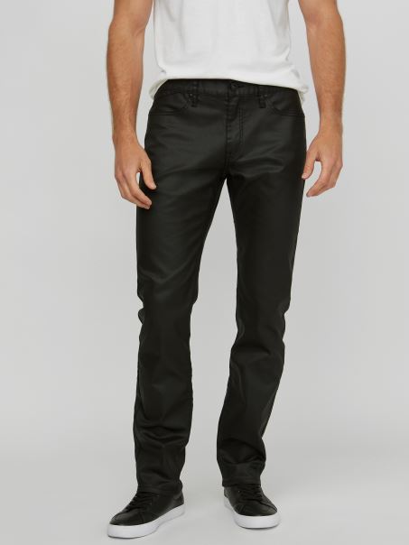 Guess Blugi Cu Fermoar Imbracat Ultra-subtire Harlem 32 Imbracati Negru