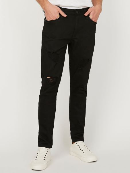 Blugi Skinny Moderni Avalon Negri Guess