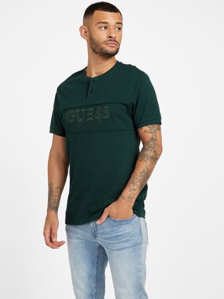 Alpine Grove Guess Eco Otis Henley Tee