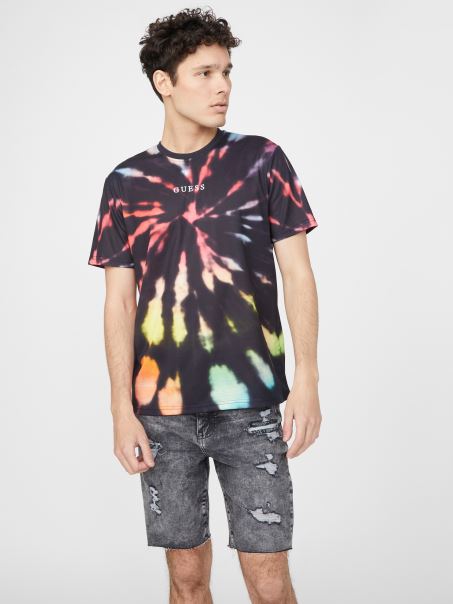 Jet Black Jameson Tie-dye Tee Guess