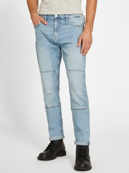 Guess Joey Jean Blugi Drepti Spălare Deschisă