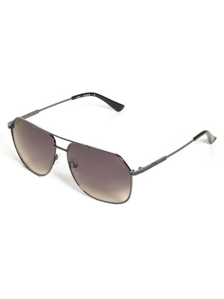 Ochelari De Soare Guess Metal Navigator Argintii