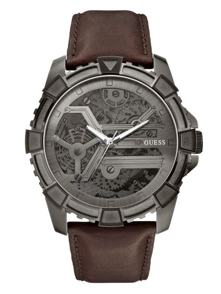 Ghici Că Nu Este Ceas Analogic De Culoare Maro