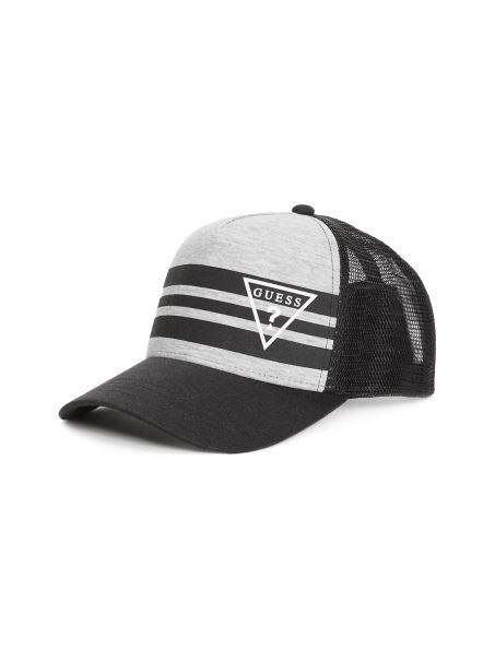 Pălărie De Camioner Cu Dungi Orizontale Guess Gri