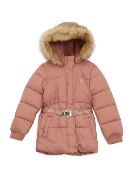 Ghici Blissful Brâu Puffer Coat (2-6) Castan Prăjit