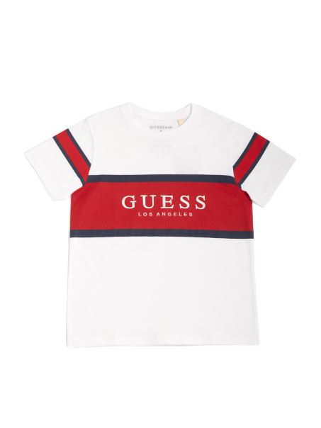 Tricou Cu Logo-ul Guess Talon (2-6) Alb Adevărat