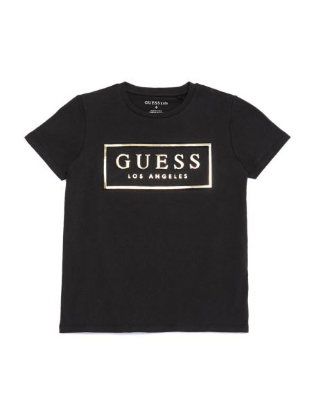 Tricou Cu Logo în Relief Colt (7-16) Guess Jet Black