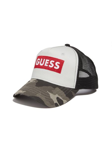 Guess New Moon Rhinestone Wash Camuflaj Pălărie De Camion