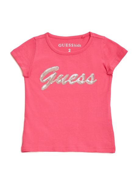 Tricou Supradimensionat Guess Pink Punch Malika (7-16)
