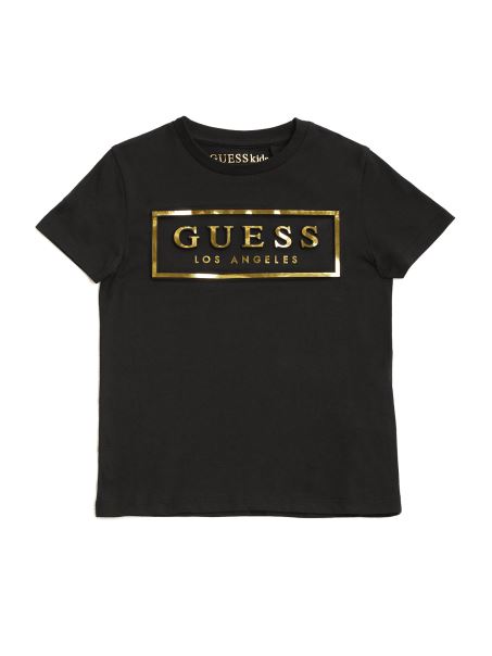 Tricou Cu Logo în Relief Colt Negru Negru (2-6) Guess