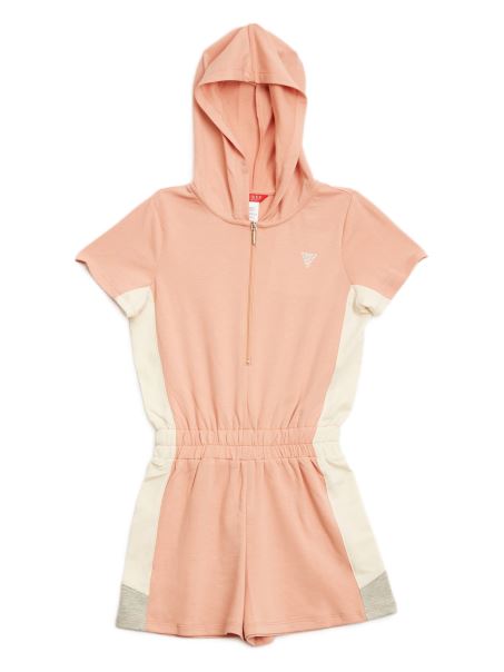 Peach Zahara Romper (7-14) Ghici