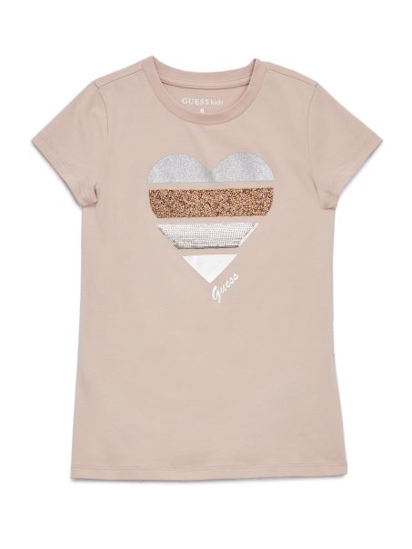 Guess Crush Tee (7-14) Dimrose