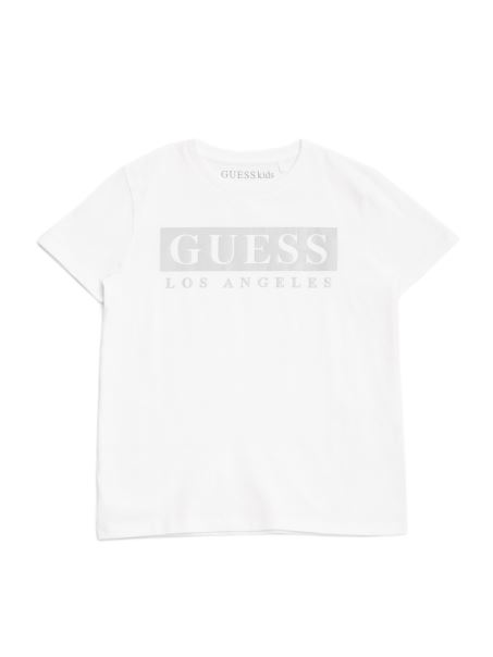 Tricou Cu Logo Greg (2-6) True White Guess