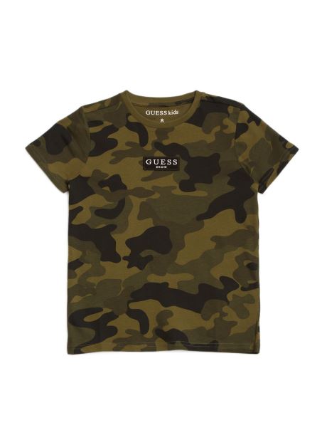 Tricou Guess Imprimeu Camou Original Hank Camo (7-16)