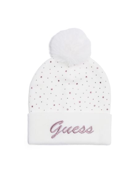 Crem Cu Strasuri Logo Pom Beanie Guess