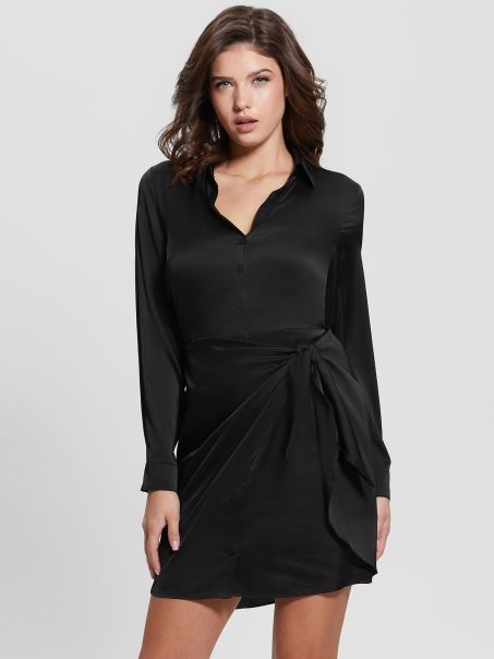 Rochie Eco Alya Jet Black Guess