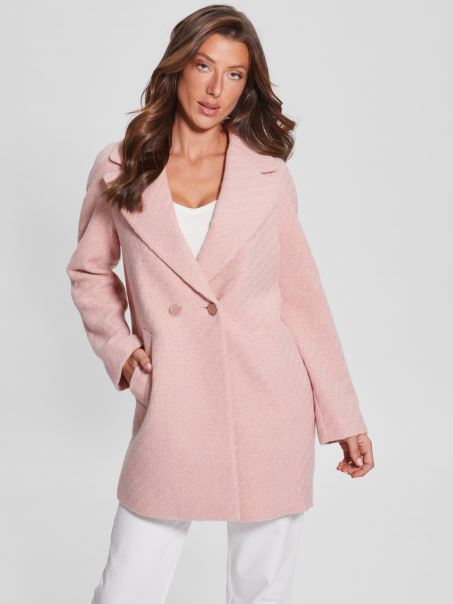 Guess Satin Rose Ginny Coat