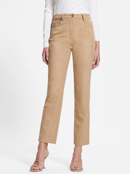 Nisip Umed Guess Kelly Pantaloni Drepti