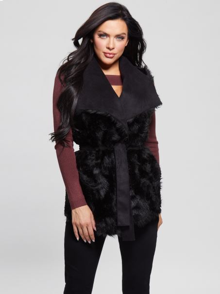 Vesta Nami Reversibilă Guess Jet Black