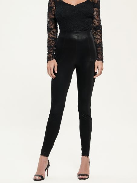 Guess Cat Corset Jambiere Jet Black Multi