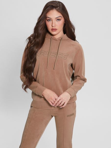 Blondie Euphemia Hanorac Din Piele De Căprioară Artificială Guess