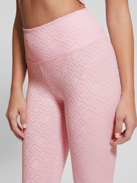 Guess Dana Jambiere Cu Logo-ul G-embosed Spălat Pin