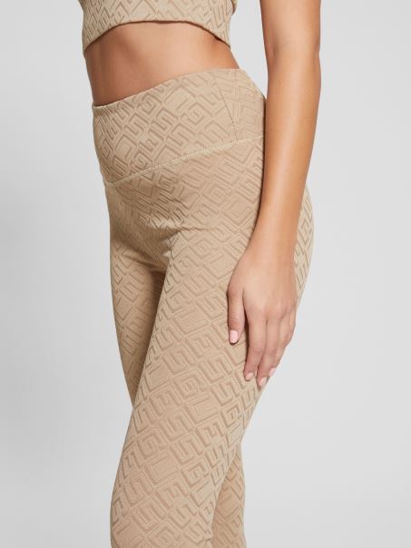 Guess Dana Jambiere Cu Logo-ul G-lut Termic în Relief