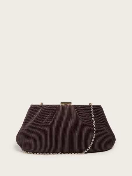 Clutch Brielle Din Satin Maro Guess