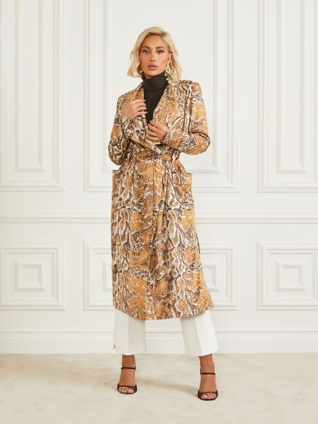 Hudson Piele De șarpe Imprimat Acoperire Guess Secret Piele Imprimare