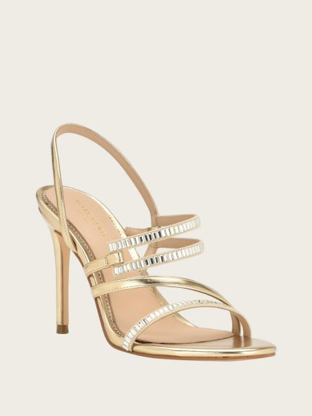 Guess Gld-1 Gold Kaden Crystal Strappy Toc