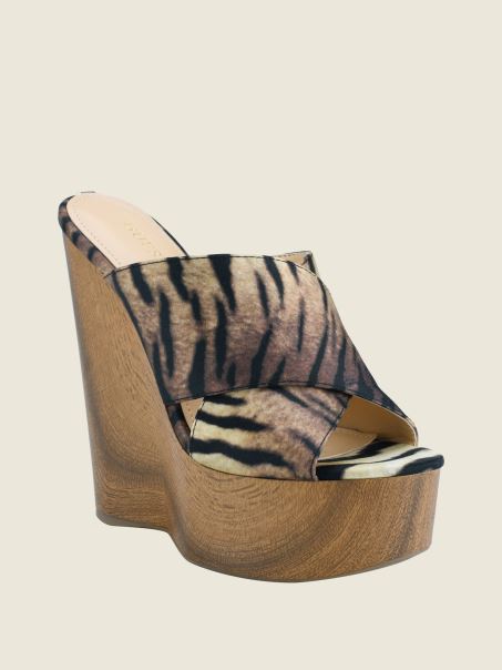 Guess Maro Mediu Teisha Imprimat Pene încrucișate