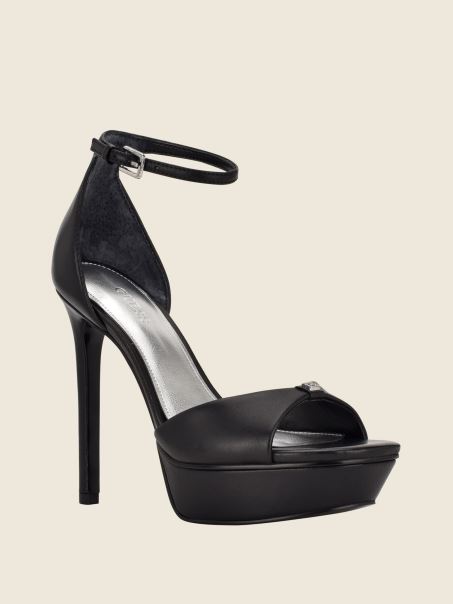 Guess Black 002 Ellsyn Platform Tocs