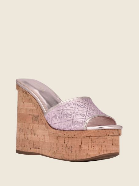 Logo Catiae Stras Pene Roz Mediu Guess