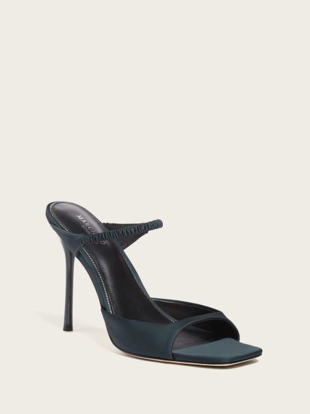 Sandal Din Satin Brielle Verde Guess