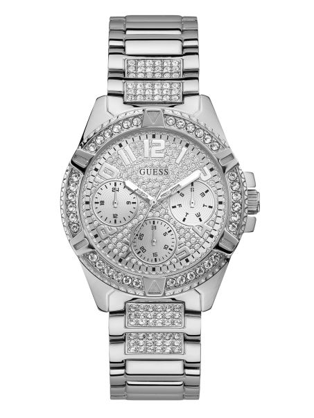 Argintiu Stras Argintiu Ceas Multifunctional Guess
