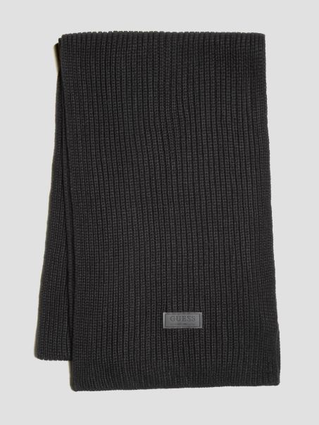 Mason Patch Eșarfă Guess Black