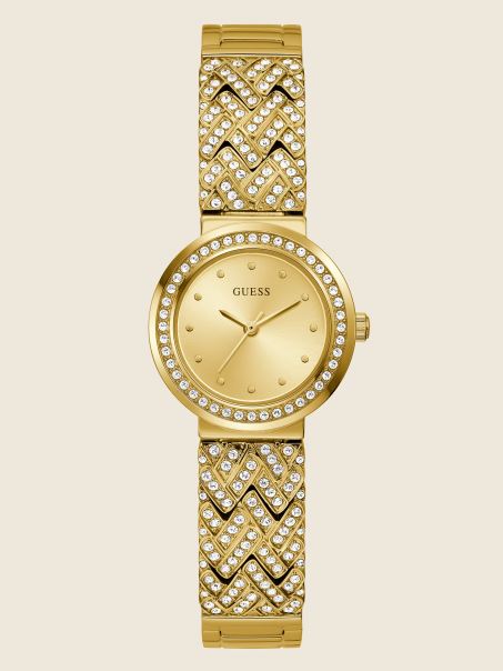 Ceas Analog Auriu Guess Auriu