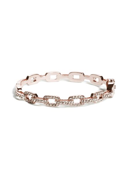 Brățară Brățară Cu Zale Cu Strasuri Guess Rose Gold