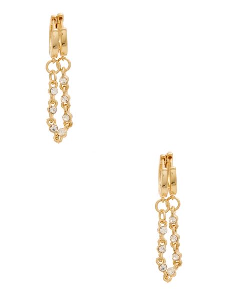 Cerceu Cu Cerc Dublu, Placat Cu Aur De 14 Kt, Guess Gold