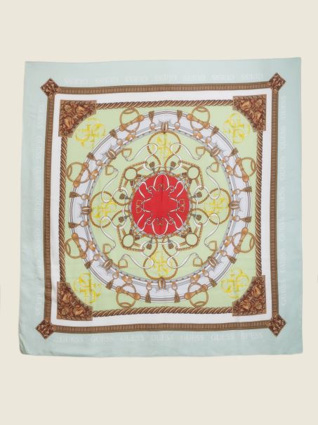 Eșarfă De Mătase Sky Guess Monaco