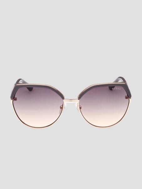 Ochelari De Soare Din Metal Email Email Guess Gri